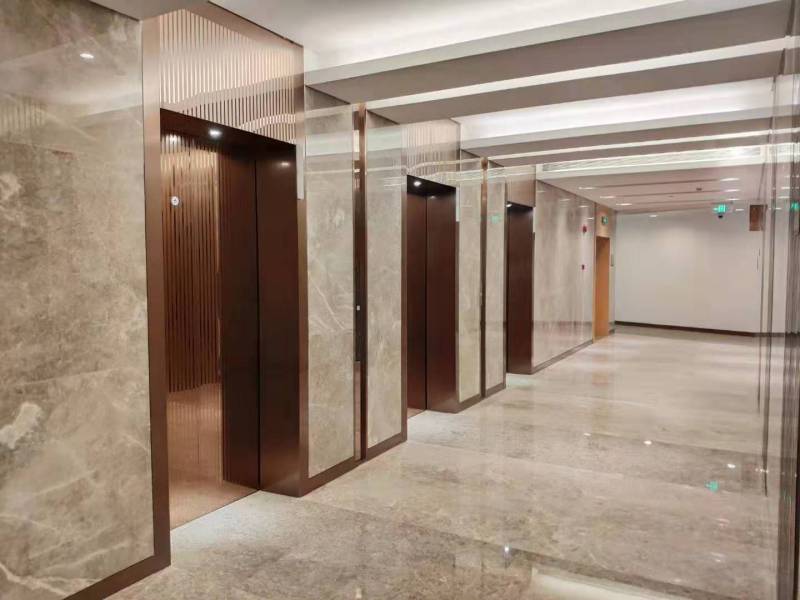 滨江万科中心电梯厅