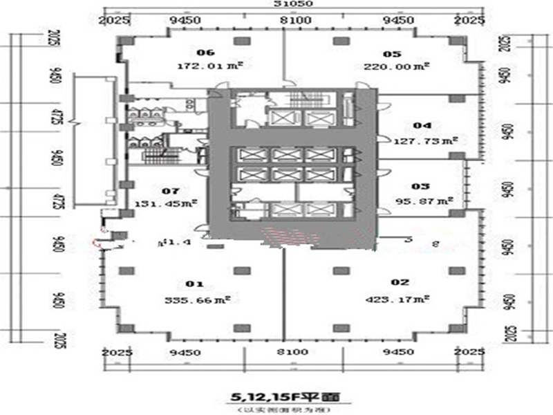 富尔大厦户型图