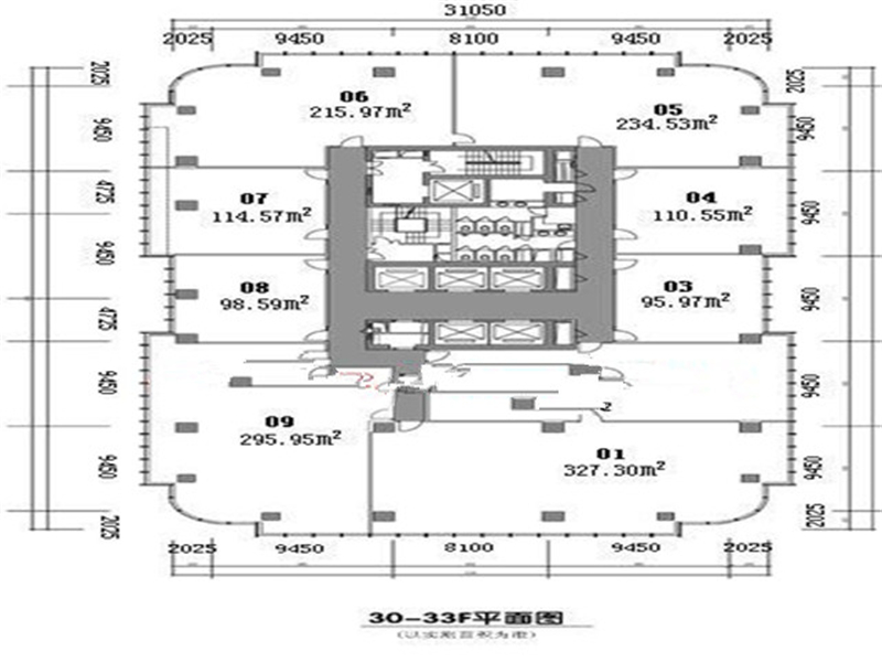 富尔大厦户型图