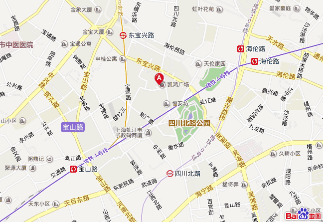 凯润金城商圈区位图