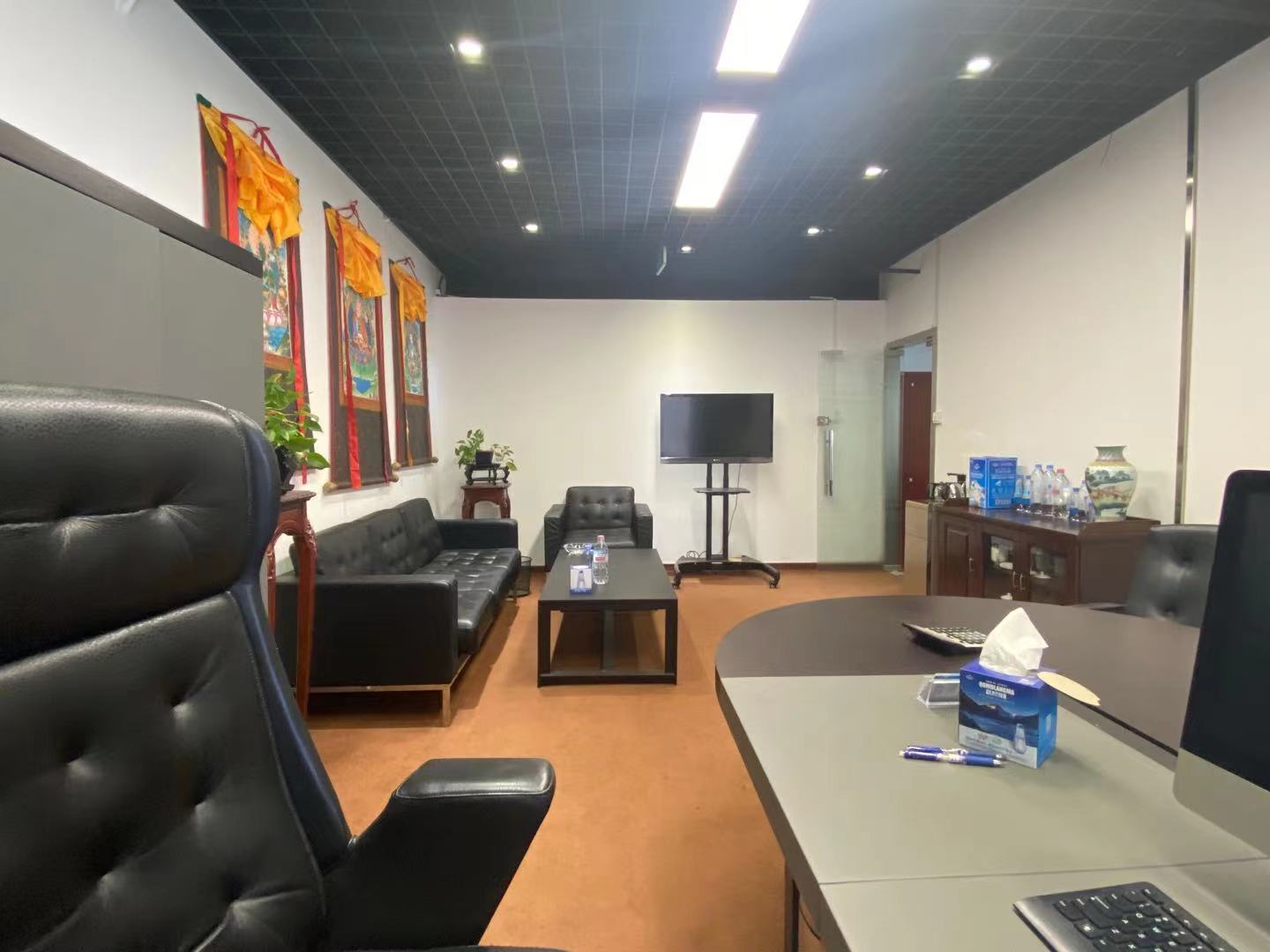 SOHO现代城办公区域