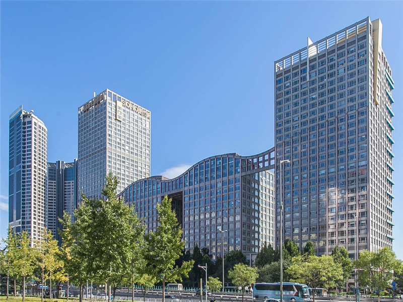 SOHO现代城外立面