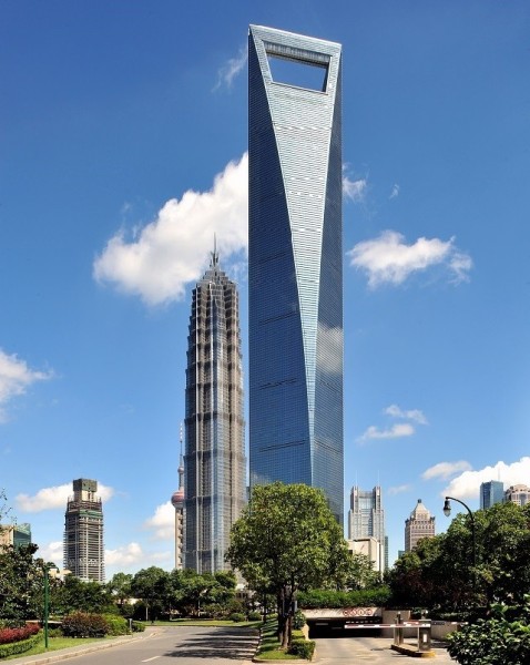 上海环球金融中心周边环境图