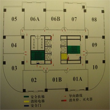 华盛大厦平面图