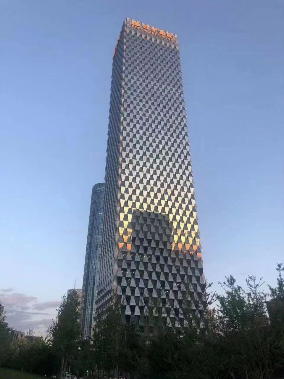 北京绿地中心外立面