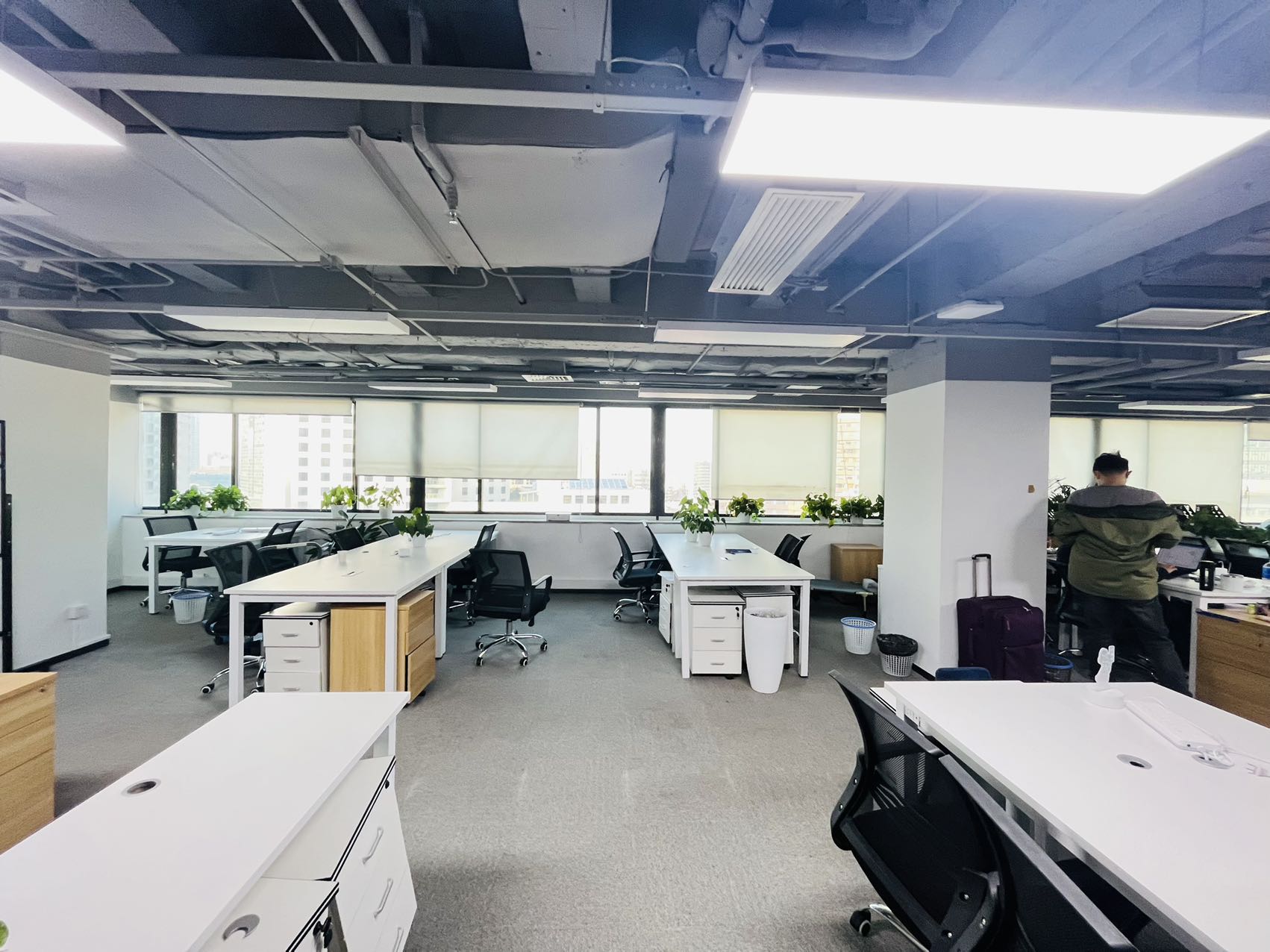 华贸中心办公区域