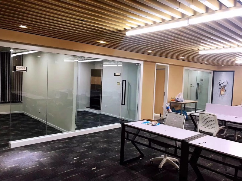 长寿路 悦达国际 301平办公室出租 独立空调随时看房