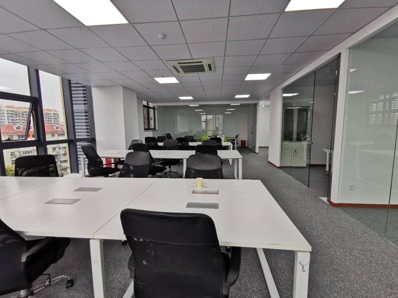 9号线合川路,合川大厦新桥商务中心190平实景拍摄