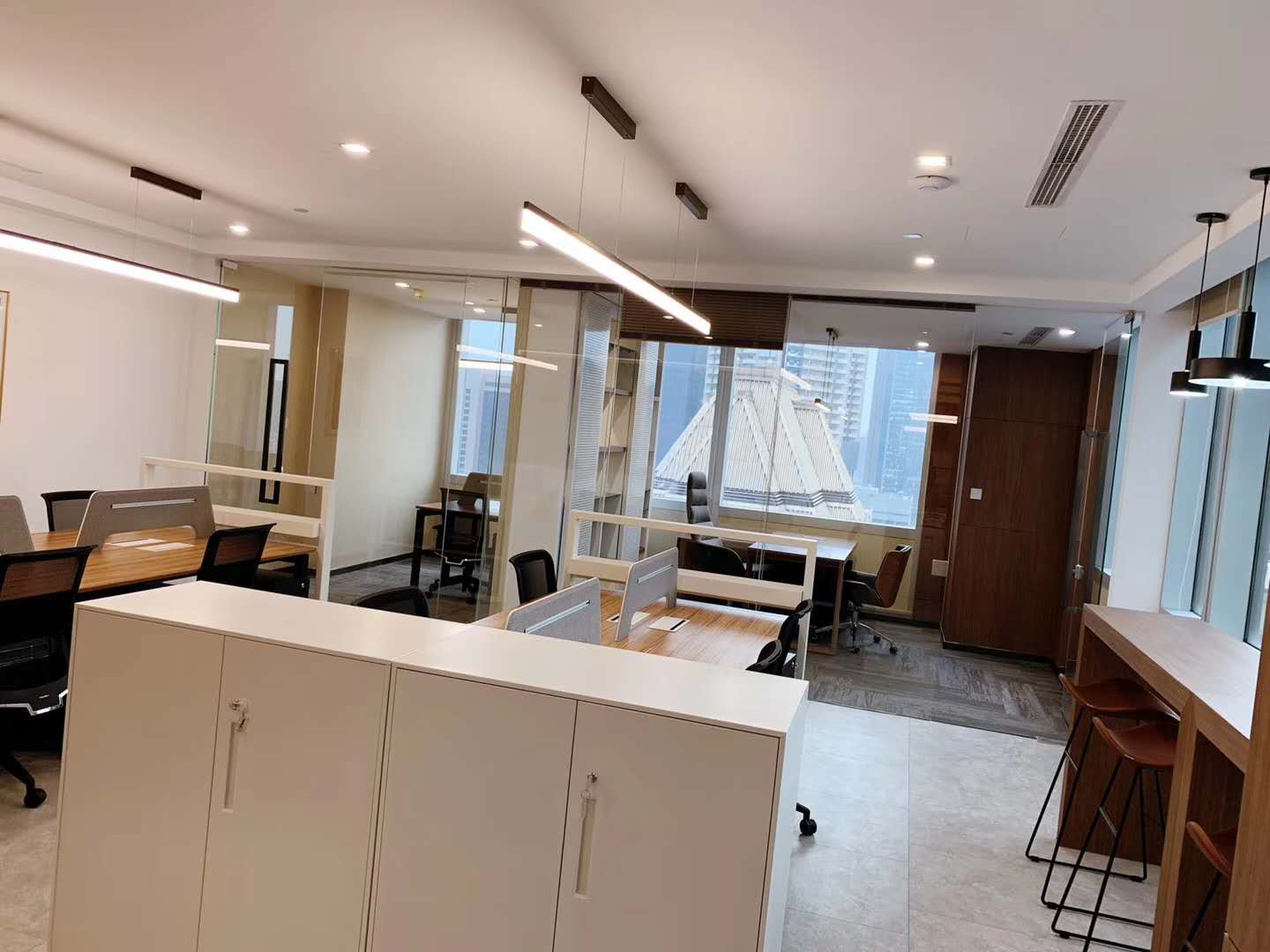 世纪财富中心办公区域