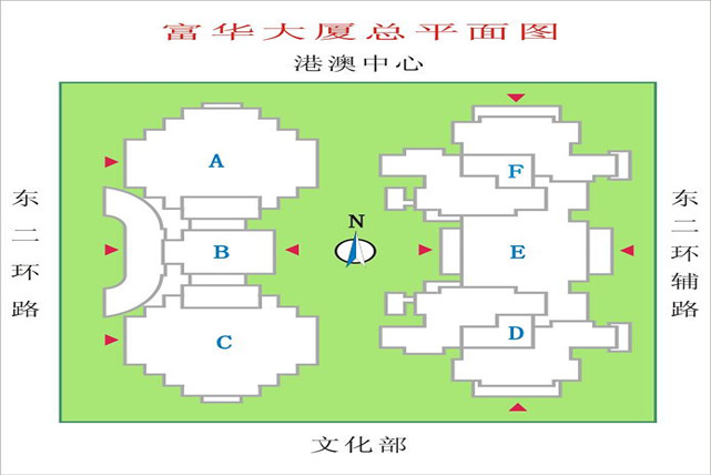 富华大厦平面图