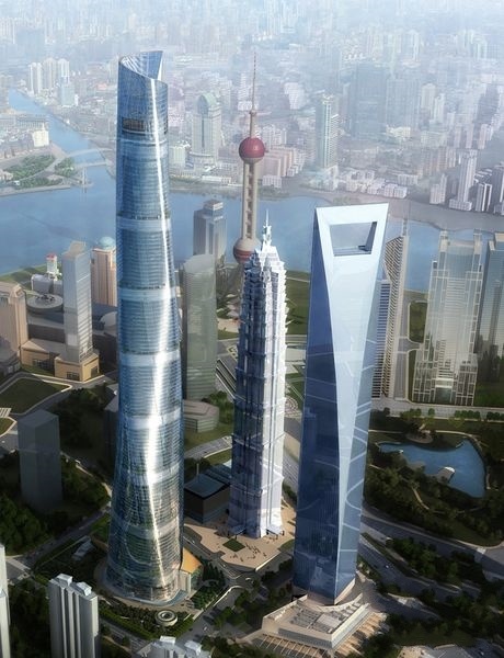 夏军上海中心大厦图片