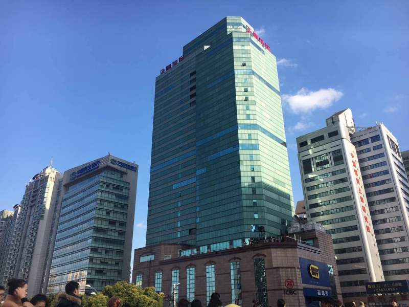 徐家汇飞雕国际大厦,175平方租金4块3,实价实拍—上海徐汇区办公室