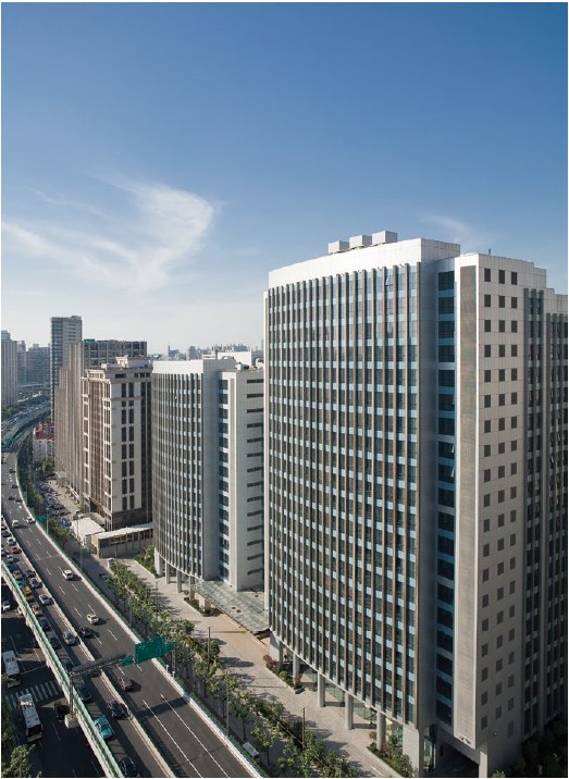 SOHO中山广场外立面图