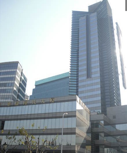 胜康廖氏大厦外立面图