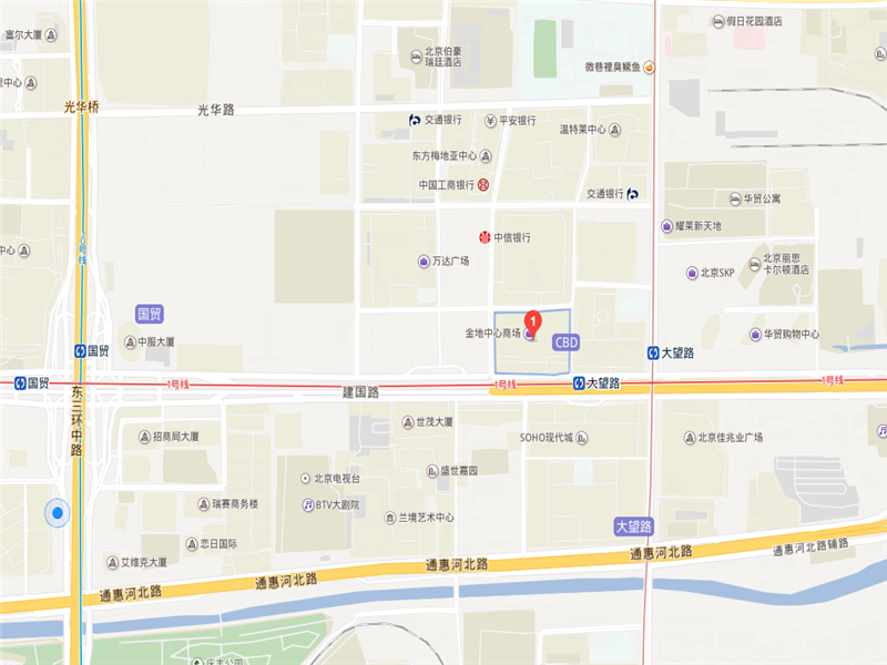 金地中心商圈区位图