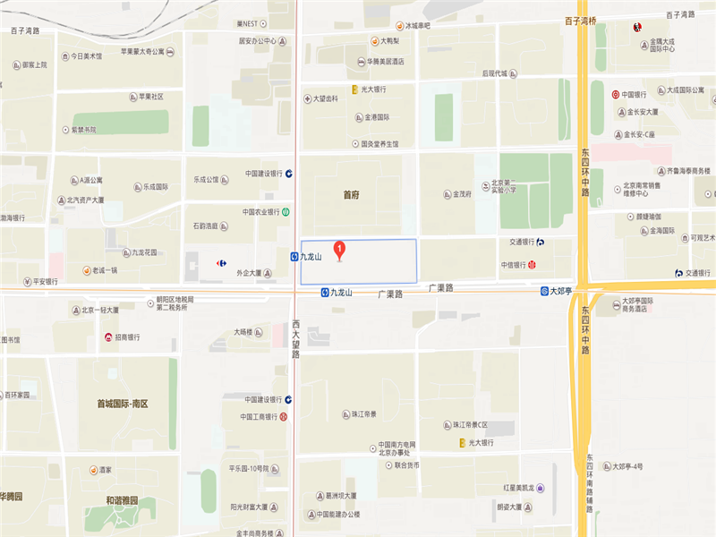 合生汇写字楼商圈区位图