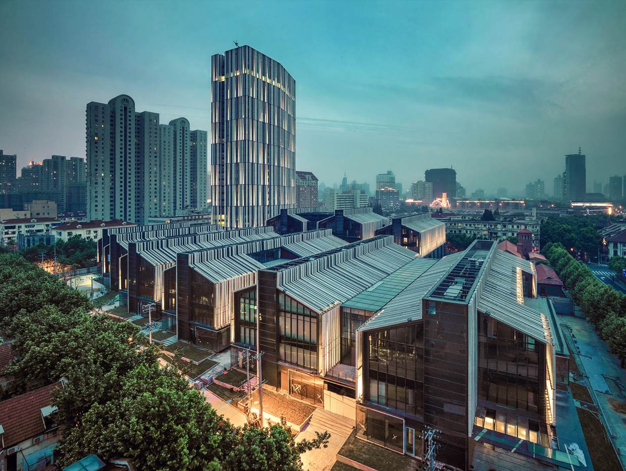 soho复兴广场外立面图