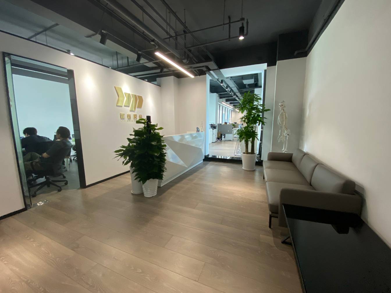 绿地汇中心办公区域