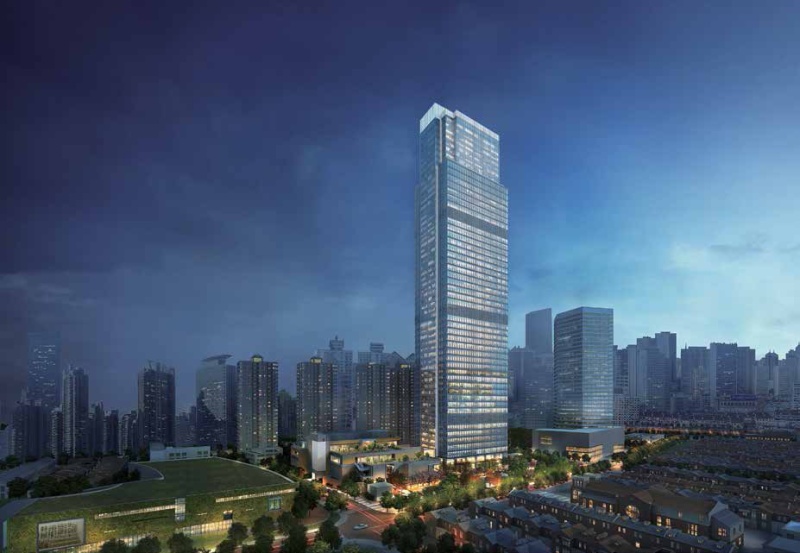 地标丨南京西路商圈丨博华广场丨13号线上盖—上海静安区办公室出租