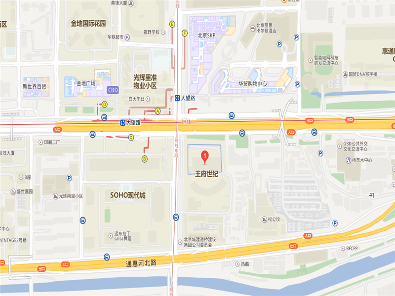 佳兆业广场商圈区位图