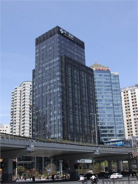 中一国际商务大厦外立面图