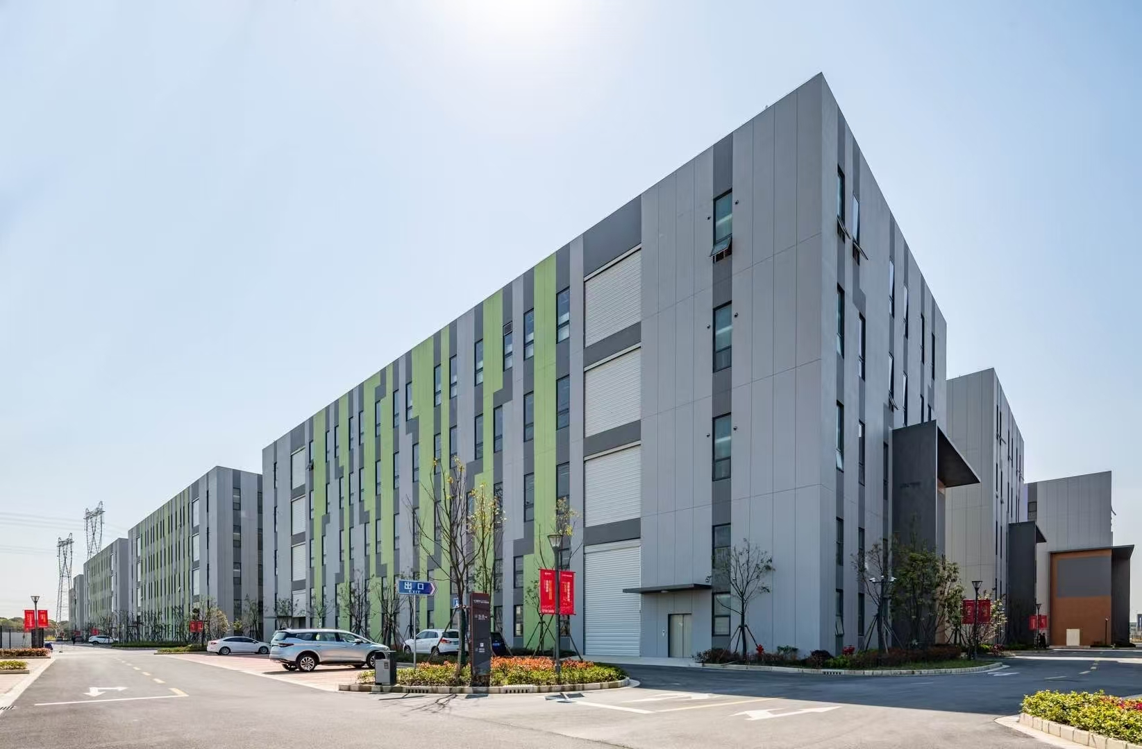 金地威新松江智造园外立面