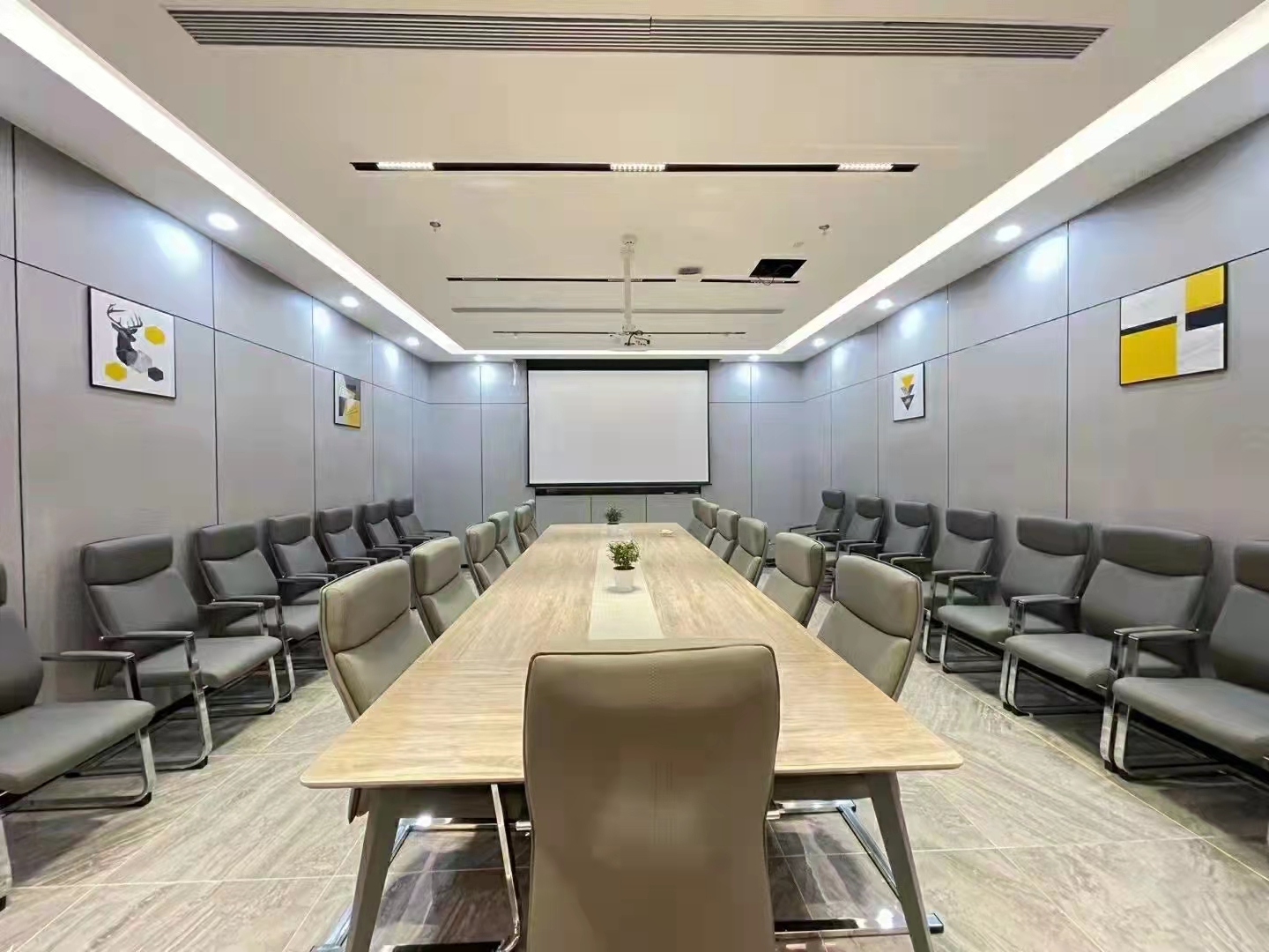 静安中心办公区域