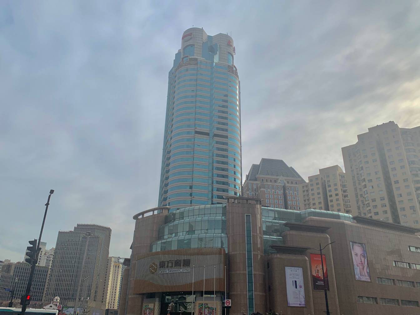 上海实业大厦立面图