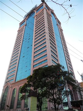 鸿运大厦外立面图