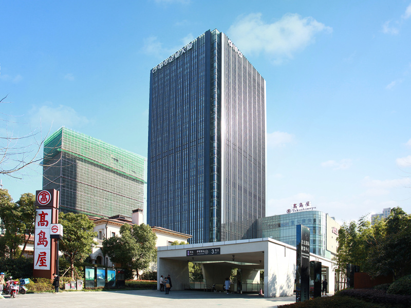 虹桥商圈,古北国际财富中心二期,正对电梯,采光好,地标建筑—上海长宁